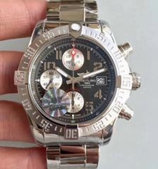 Breitling Avenger II Automatic Chronograph A1338111/F564SS GF Stainless Steel Brown Dial Swiss 7750