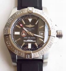Breitling Avenger Seawolf HMS Ark Royal Limited Edition N Stainless Steel Black Dial Swiss 2836-2