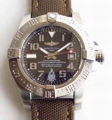 Breitling Avenger Seawolf Royal Marines 350 Years Anniversary N Stainless Steel Black Dial Swiss 2836-2