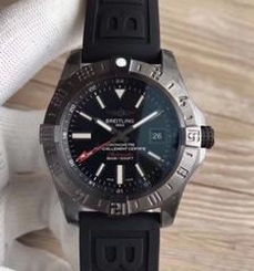 Breitling Avenger II GMT A3239011/BC35/153S/A20D.2 GF Stainless Steel Black Dial Swiss 2836-2