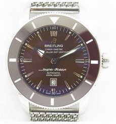 Breitling Superocean Heritage II 46MM AB202033/Q618/152A N Stainless Steel Chocolate Dial Swiss 2824-2