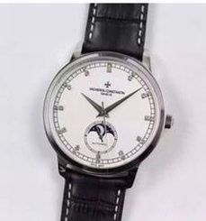 Vacheron Constantin Patrimony 81180 Stainless Steel Diamonds & White Dial Swiss 2450SC