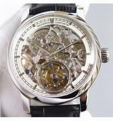Vacheron Constantin Patrimony Tourbillon Stainless Steel Skeleton & White Dial Swiss Tourbillon