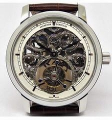 Vacheron Constantin Patrimony Tourbillon Stainless Steel Skeleton & White Dial Swiss Tourbillon