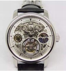 Vacheron Constantin Patrimony Tourbillon Rose Gold White Dial Swiss Tourbillon