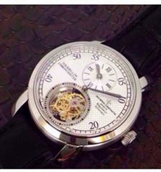  Vacheron Constantin Patrimony Carrousel Tourbillon Stainless Steel White Dial Swiss Carrousel Tourbillon