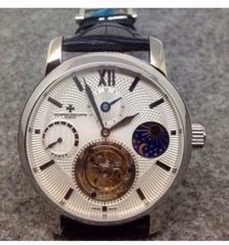 Vacheron Constantin Patrimony Tourbillon Stainless Steel White Dial Swiss Tourbillon