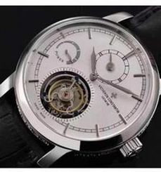Vacheron Constantin Patrimony Tourbillon Stainless Steel White Dial Swiss Tourbillon