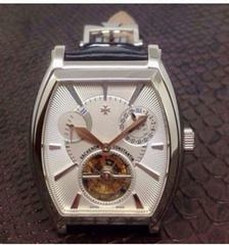Vacheron Constantin Malte Tourbillon Stainless Steel White Dial Swiss Tourbillon