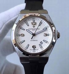 Vacheron Constantin Overseas 47040 Stainless Steel White Dial Swiss 2824-2