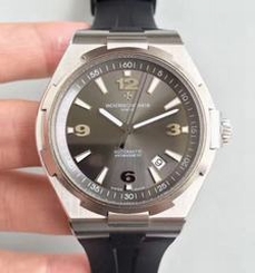 Vacheron Constantin Overseas 47040 JJ Stainless Steel Anthracite Dial Swiss 2824-2