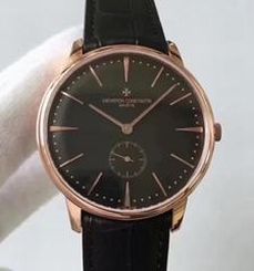 Vacheron Constantin Patrimony 1110U/000R-B085 N Rose Gold Black Dial Swiss 4400AS