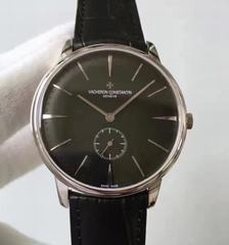 Vacheron Constantin Patrimony 1110U/000P-B087 N Stainless Steel Black Dial Swiss 4400AS