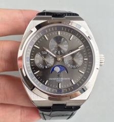 Vacheron Constantin Overseas Perpetual Calendar 4300V/120G-B102 BF Stainless Steel Anthracite Dial Swiss 1120 QP