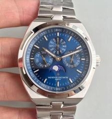 Vacheron Constantin Overseas Ultra Thin Perpetual Calendar 4300V/120G-B102 BF Stainless Steel Blue Dial Swiss 1120 QP