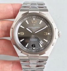 Vacheron Constantin Overseas 47040 JJ Stainless Steel Rhodium Dial M9015