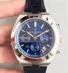 Vacheron Constantin Overseas Chronograph 5500V/110A-B148 JF Stainless Steel Blue Dial Swiss 7750