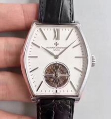Vacheron Constantin Malte Tourbillon 30130/000R-9754 JF Stainless Steel White Dial Swiss 2795