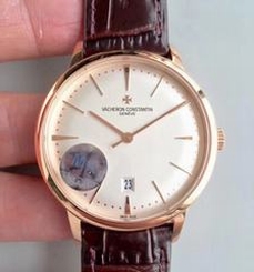 Vacheron Constantin Patrimony 85180/000R-9248 MK Rose Gold White Dial Swiss 2450 Q6