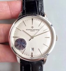 Vacheron Constantin Patrimony 85180/000G-9230 MK Stainless Steel Silver Dial Swiss 2450 Q6