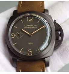 Panerai Luminor 1950 3 Days PAM 375 Composite Black Dial Swiss 3000