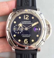 Panerai Luminor Submersible PAM024 XF V2 Stainless Steel Black Dial Swiss 7750