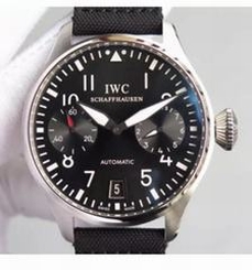 IWC Big Pilot IW500910 Power Reserve Stainless Steel Black Dial Swiss 521111
