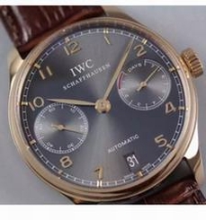 IWC Portuguese IW500702 Power Reserve Rose Gold Gray Dial Swiss IWC 52010