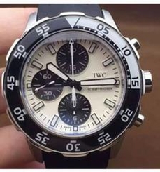 IWC Aquatimer IW3767 Stainless Steel White Dial Swiss 7750