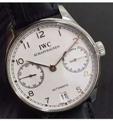 IWC Portuguese IW500704 Power Reserve Stainless Steel White Dial Swiss IWC 52010