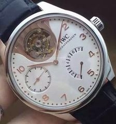 IWC Portuguese Tourbillon Mystery IW504204 Stainless Steel White Dial Swiss 50900