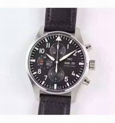 IWC Pilot Chronograph IW377709 Stainless Steel Black Dial Swiss 7750
