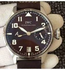 IWC Big Pilot Antoine De Saint Exupery IW500422 Stainless Steel Brown Dial Swiss 521111