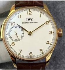 IWC Portuguese Minute Repeater IW5242 Rose Gold White Dial Swiss 95290