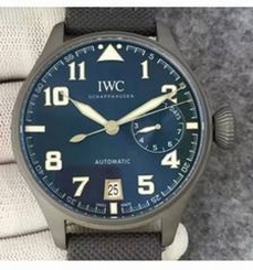 IWC Big Pilot IW5009 YL Stainless Steel Blasted Blue Dial Stainless Steel Blasted Anthracite Dial Swiss 51111