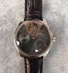 IWC Portuguese Tourbillon Mystery IW5042 TF Stainless Steel Anthracite Dial Swiss 50900
