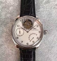 IWC Portuguese Tourbillon Mystery IW5042 TF Stainless Steel White Dial Swiss 50900