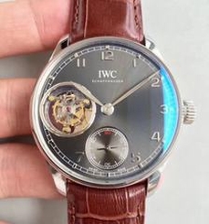 IWC Portugieser Tourbillon IW546301 AZ Stainless Steel Anthracite Dial Swiss Caliber 65192