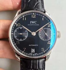 IWC Portugieser IW500703 ZF Stainless Steel Black Dial Swiss 52010