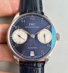 IWC Portugieser Laureus IW500112 ZF Stainless Steel Blue Dial Swiss IWC 51011