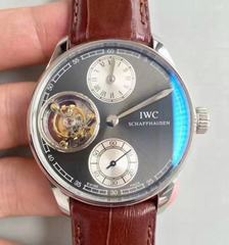 IWC Portugieser Regulator Tourbillon IW544603 N Stainless Steel Anthracite Dial Swiss Caliber 65192