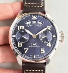 IWC Big Pilot Annual Calendar Edition 150 Years IW502708 N Stainless Steel Blue Dial Swiss 52850