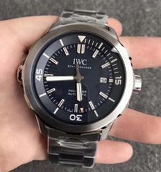 IWC Aquatimer Jacques-Yves Cousteau IW329005 V6 V2 Stainless Steel Blue Dial M9015