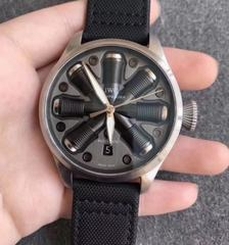 IWC Big Pilot Top Gun IW Stainless Steel Nuts Dial M9015