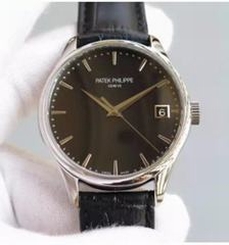 Patek Philippe Calatrava 5227 Stainless Steel Black Dial Swiss 324SC