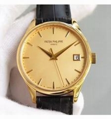 Patek Philippe Calatrava 5227 Yellow Gold Gold Dial Swiss 324SC