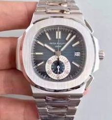 Patek Philippe Nautilus Chronograph 5980 JF Stainless Steel Blue Dial Swiss CH28-520C