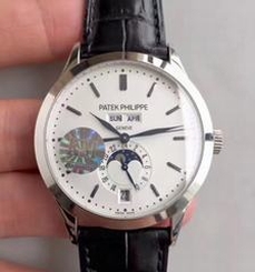 Patek Philippe Annual Calendar 5396G KM Stainless Steel White Dial Swiss 324S