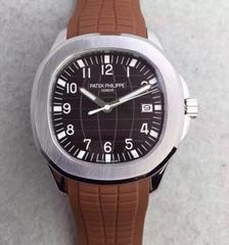 Patek Philippe Aquanaut Jumbo 5167A-001 MK Stainless Steel Brown Dial Swiss 324SC
