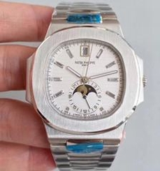 Patek Philippe Nautilus 5726/1A-010 N Stainless Steel White Dial Swiss 324 S QA LU 24H/303